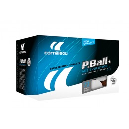 Cornilleau Palline Ping-Pong P-Ball ABS Evolution 1* ITTF Bianche 72 pz